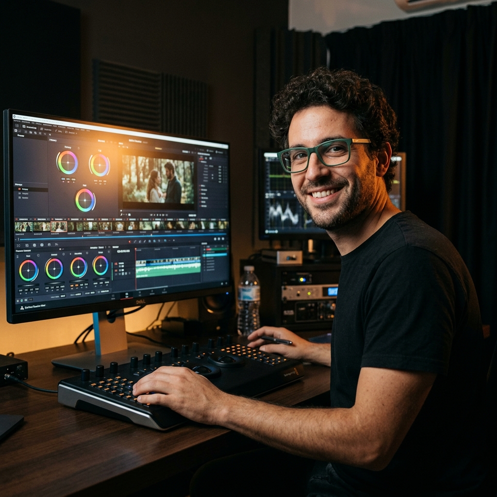 Postproducción y Etalonaje Valladolid - DaVinci Resolve Castilla y León